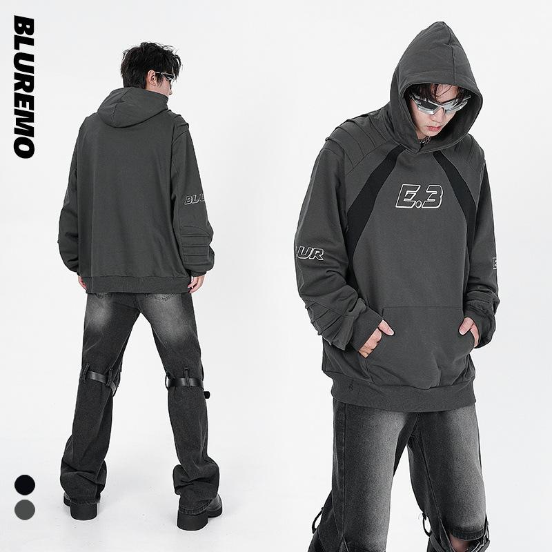 Mens Hoodies & Sweatshirts |  Scuderia Sarah Dickson Race Statment Hoodie Clothing Black