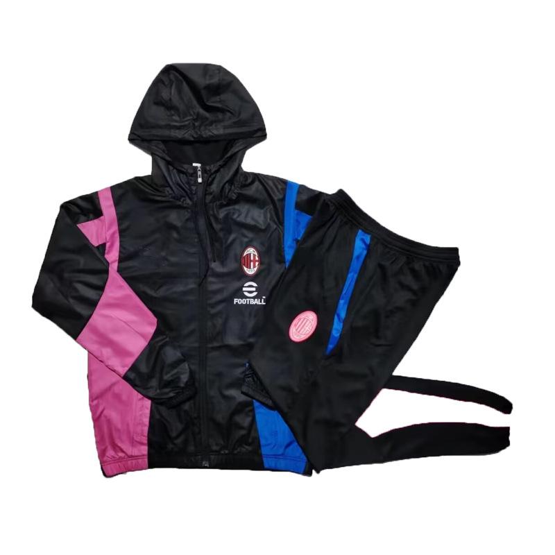 Mens Jackets & Outerwear |  Ac Milan Pre-Match Woven Soccer Jacket Clothing Jackets & Outerwear