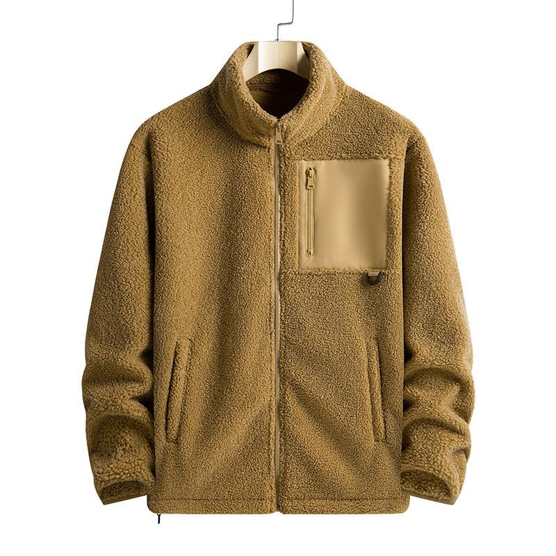 Mens Jackets & Outerwear |  Classics Sherpa Jacket Clothing Chocolate Chip