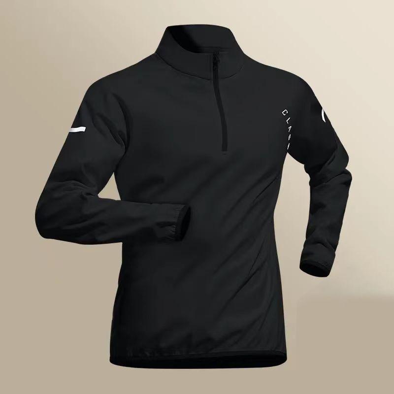 Mens Jackets & Outerwear |  Fit Training Pwrfleece Quarter-Zip Clothing Black