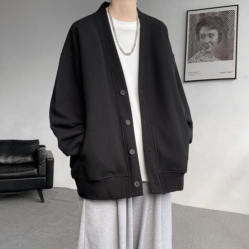 Mens Jackets & Outerwear |  Mmq Cardigan Clothing Black