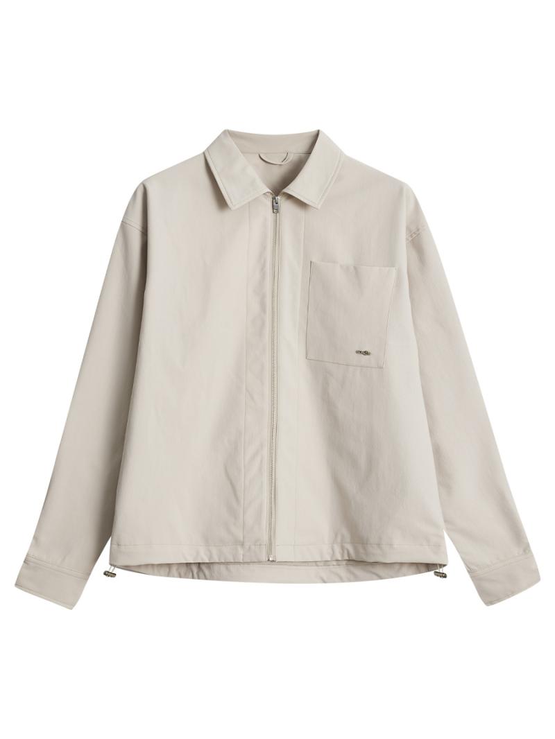 Mens Jackets & Outerwear |  Mmq Zip Overshirt Clothing Jackets & Outerwear