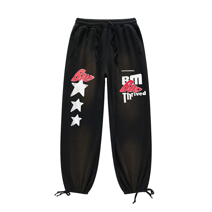 Mens Pants |  Classics Play Loud Sweatpants Clothing Black