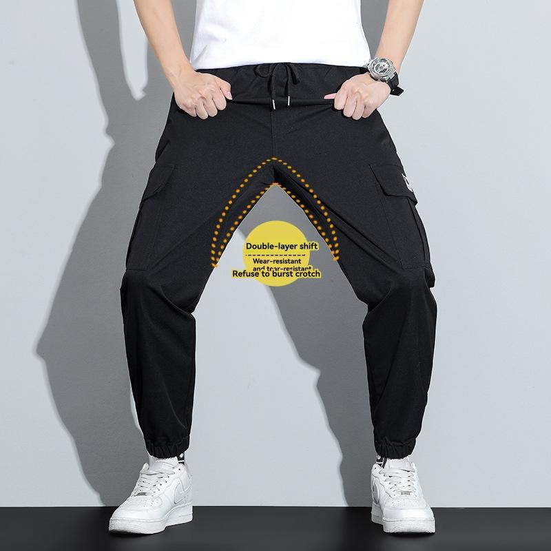 Mens Pants |  Flex Woven Cargo Pants Men Clothing Black