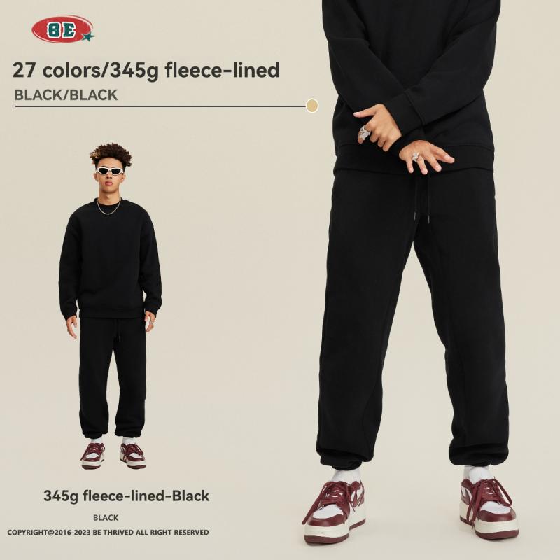 Mens Pants |  For The Fanbase T7 Super Sweatpants Clothing Black