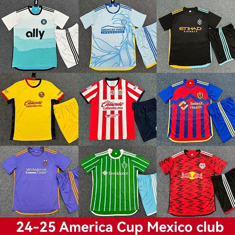 Mens T-Shirts & Tops |  Chivas 24/25 Home Promotional Soccer Jersey Clothing Mens