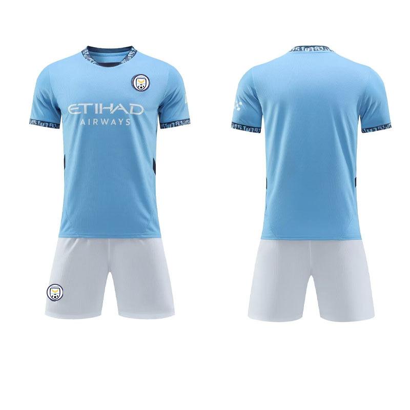 Mens T-Shirts & Tops |  Manchester City 24/25 Authentic Home Soccer Jersey Clothing Mens