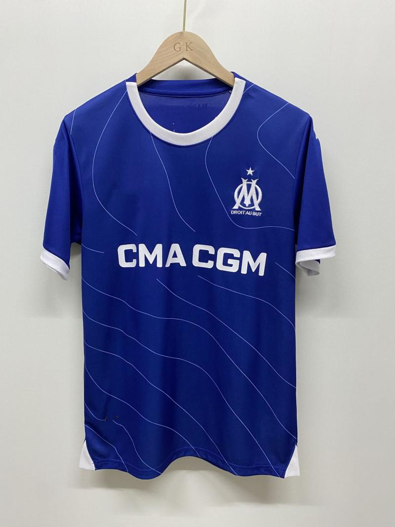 Mens T-Shirts & Tops |  Olympique De Marseille 23/24 Away Jersey Clothing Mens