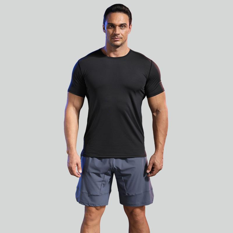 Mens T-Shirts & Tops |  Run Cloudspun Short Sleeve Running Tee Clothing Galactic Gray