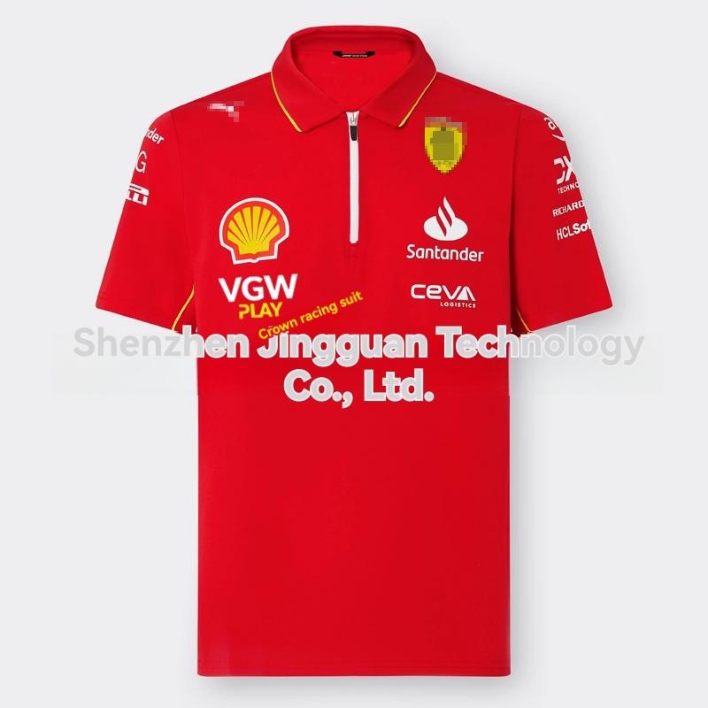 Mens T-Shirts & Tops |  Scuderia Sarah Dickson Sainz Tee Clothing Burnt Red