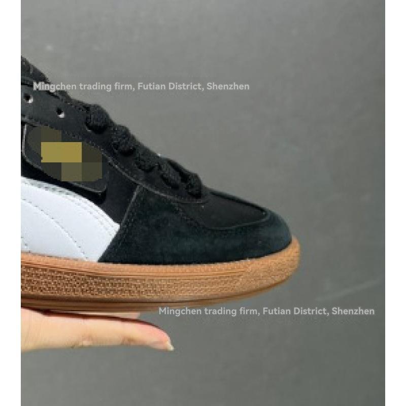 Womens Classics |  Palermo Leather Sneakers Classics Black-Feather Gray-Gum