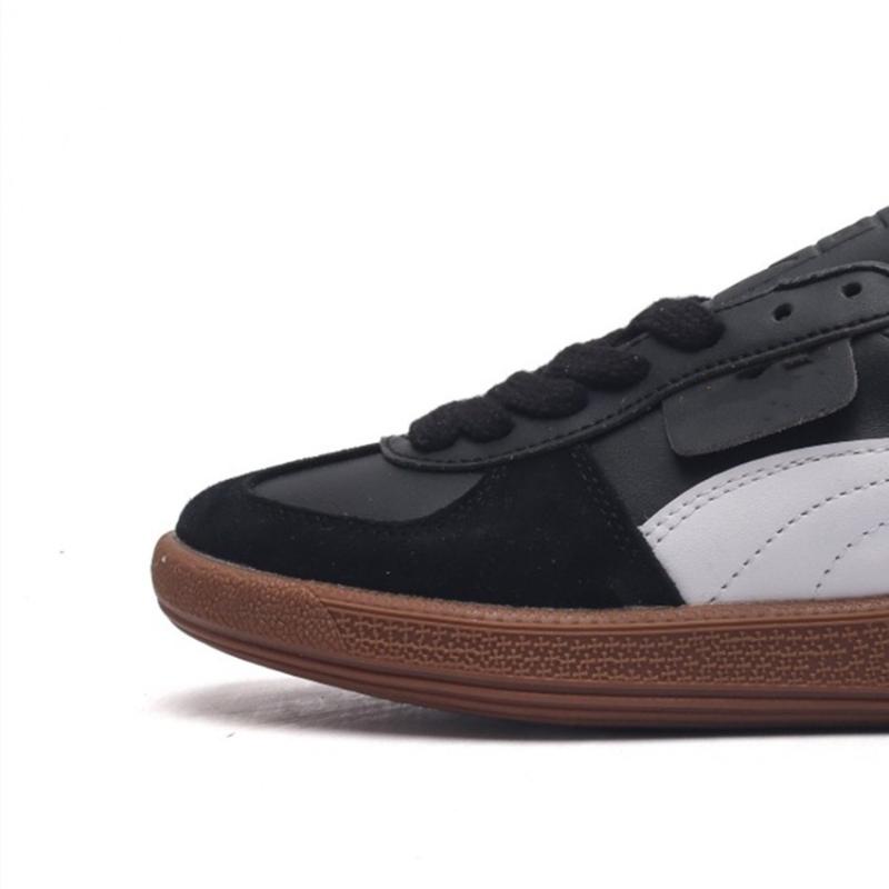 Womens Classics |  Palermo Leather Sneakers Classics Black-Feather Gray-Gum