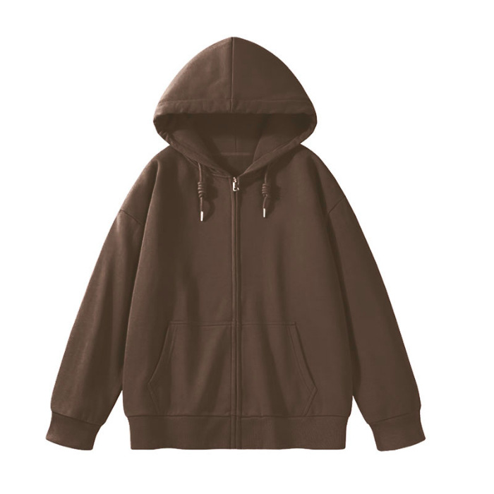 Womens Hoodies & Sweatshirts |  Her Full-Zip Hoodie Women Clothing Espresso Brown