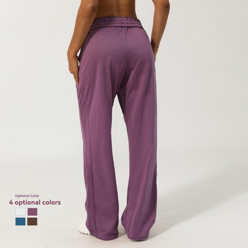 Womens Pants |  Classics Popper Pants Clothing Pale Plum