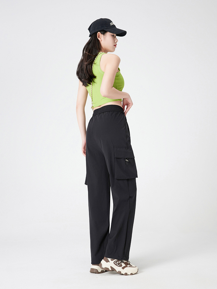 Womens Pants |  Downtown Cargo Pants Clothing Black