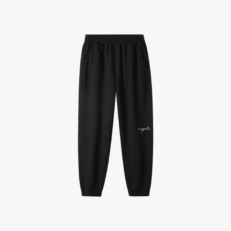 Womens Pants |  Tonal Graphic Sweatpants Clothing Black