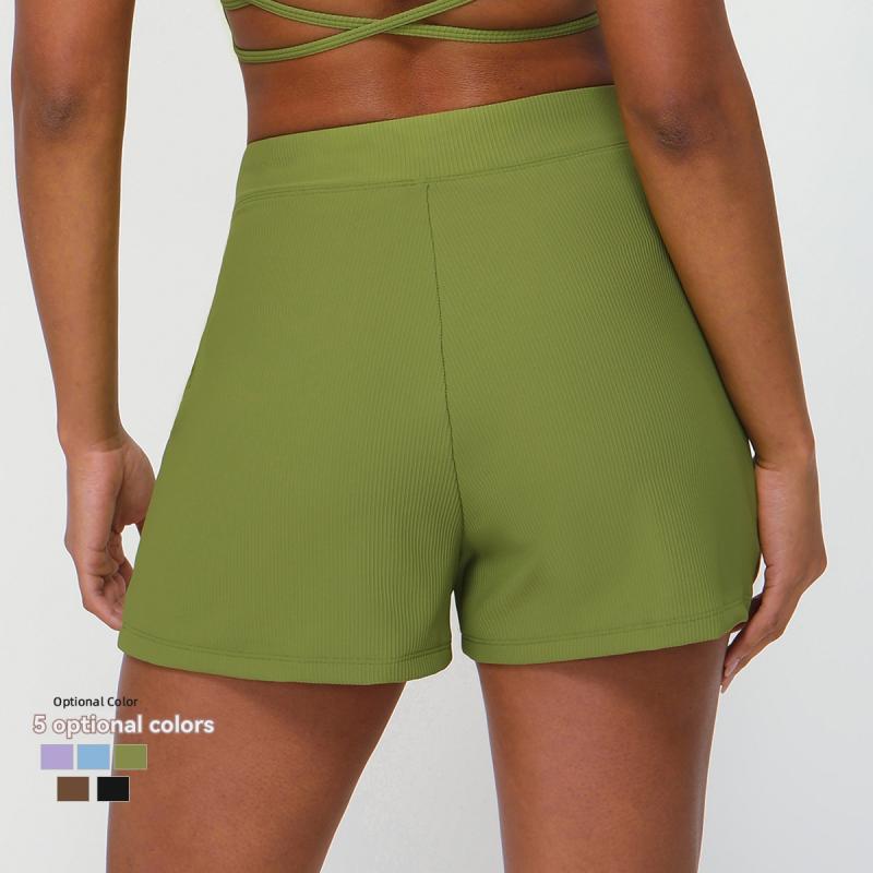 Womens Shorts |  Dare To Muted Motion Flared Shorts Clothing Brown Mushroom