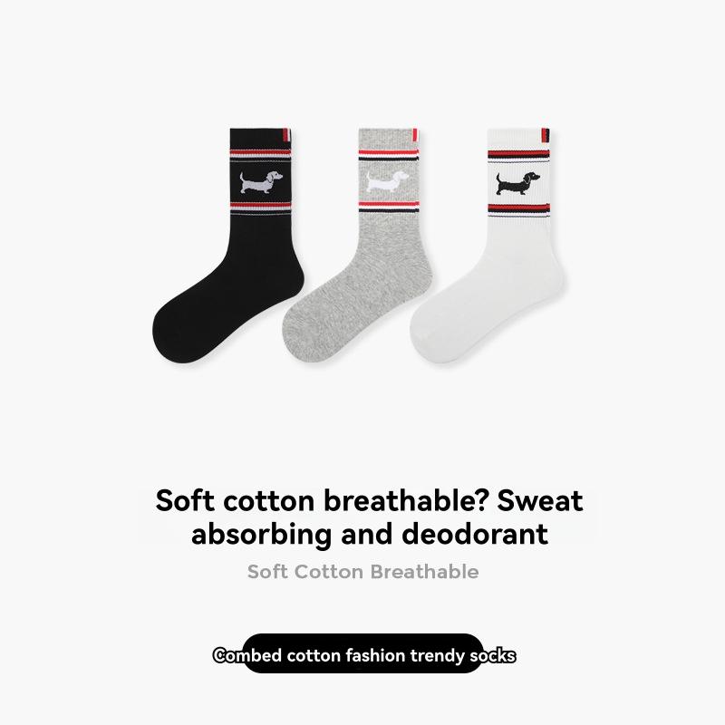 Womens Socks |  Half-Terry Crew Socks (3 Pairs) Accessories Socks