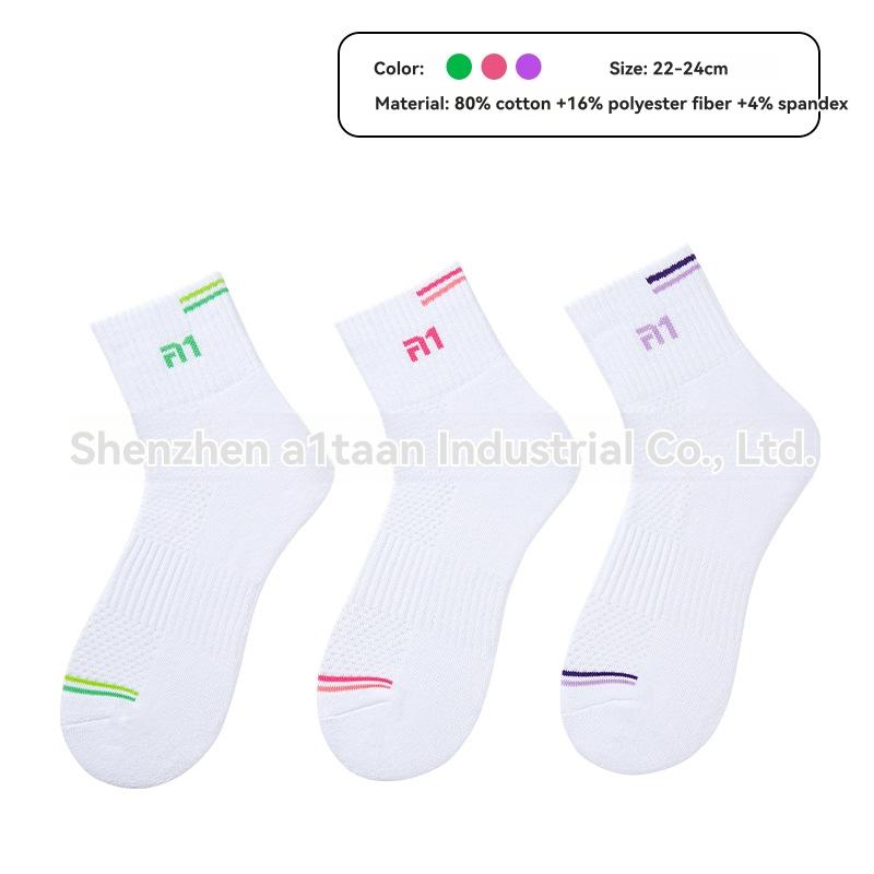 Womens Socks |  Half-Terry Low Cut Crew Socks (3 Pairs) Accessories Socks